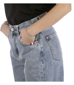 AMISH Jeans Lizzie Denim Real Stone Azzurro lightBlue New