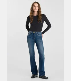 Le Temps des Cerises Jeans bootcut , lengte 34 blue Outlet