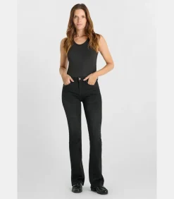 Le Temps des Cerises Jeans bootcut , lengte 34 black Outlet