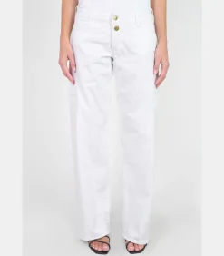 Le Temps des Cerises Jeans flare , lengte 34 white Online