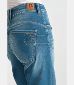Le Temps des Cerises Jeans flare , lengte 34 blue Clearance