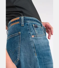 Le Temps des Cerises Jeans flare LAURYN, lengte 34 blue Outlet
