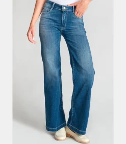 Le Temps des Cerises Jeans flare pulp flare, lengte 34 blue Online