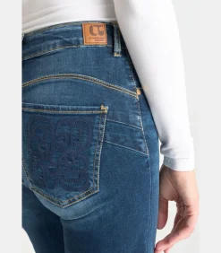 Le Temps des Cerises Jeans flare pulp flare, lengte 34 blue Best