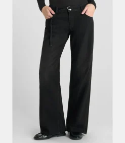 Le Temps des Cerises Jeans loose, wijd , lengte 34 black Discount