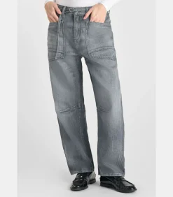 Le Temps des Cerises Jeans loose, wijd , lengte 34 gray Outlet