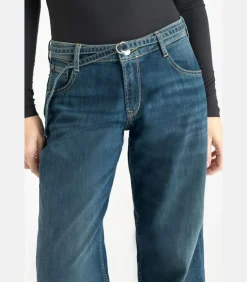 Le Temps des Cerises Jeans loose, wijd , lengte 34 blue Best