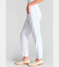 Le Temps des Cerises Jeans loose, wijd , lengte 34 white Outlet