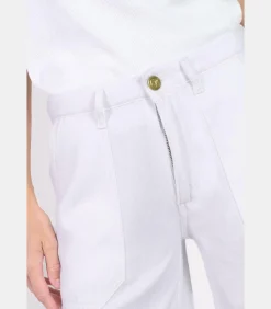 Le Temps des Cerises Jeans loose, wijd , lengte 34 white Online