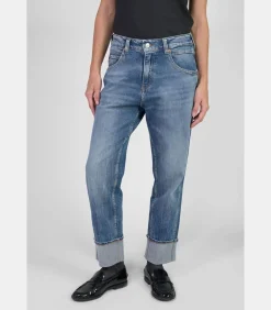 Le Temps des Cerises Jeans loose, wijd , lengte 34 blue Outlet