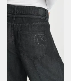 Le Temps des Cerises Jeans loose, wijd SCOTTY, lengte 34 black Sale