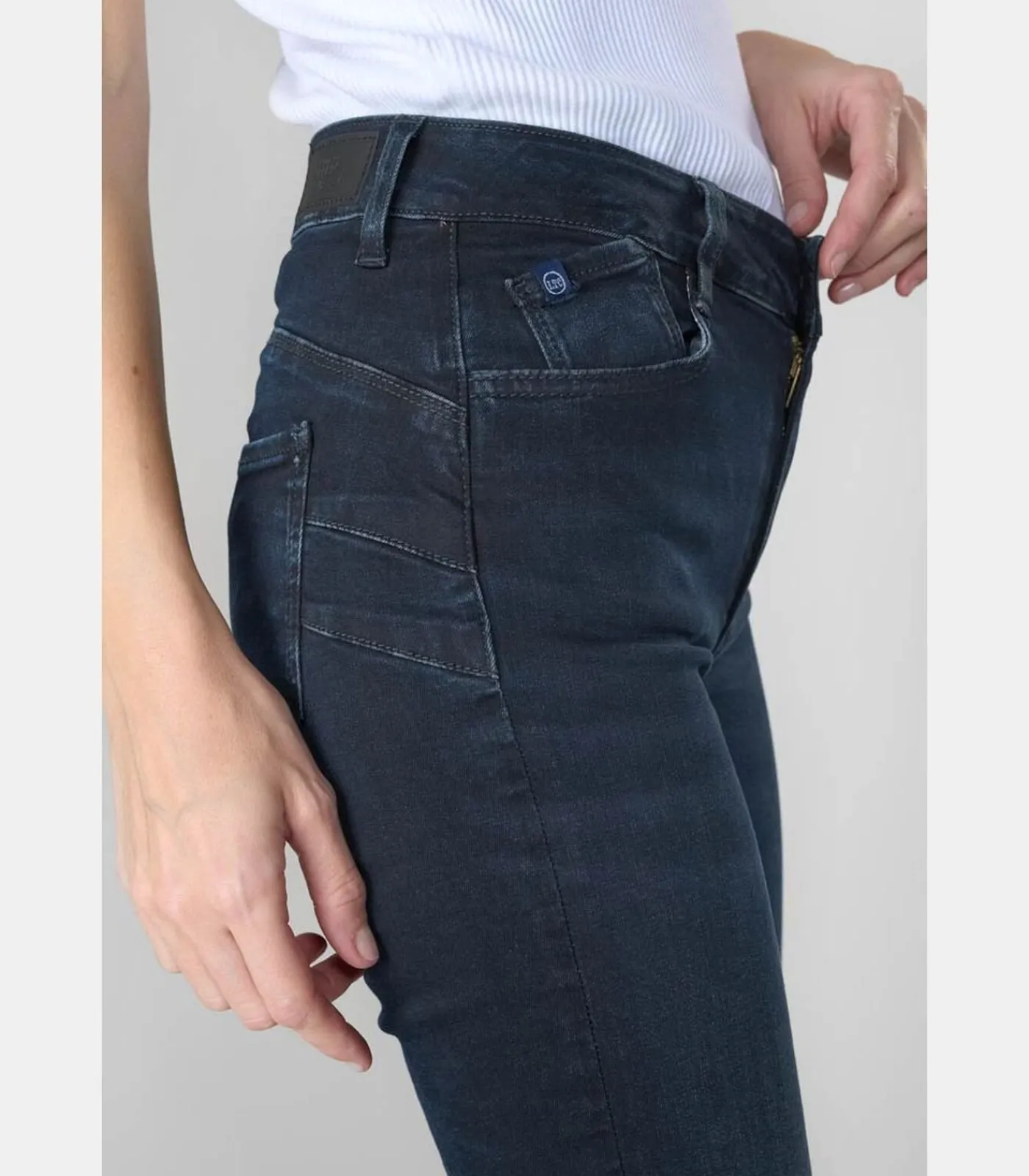 Le Temps des Cerises Jeans push-up regular hoge taille PULP, lengte 34 blue Best
