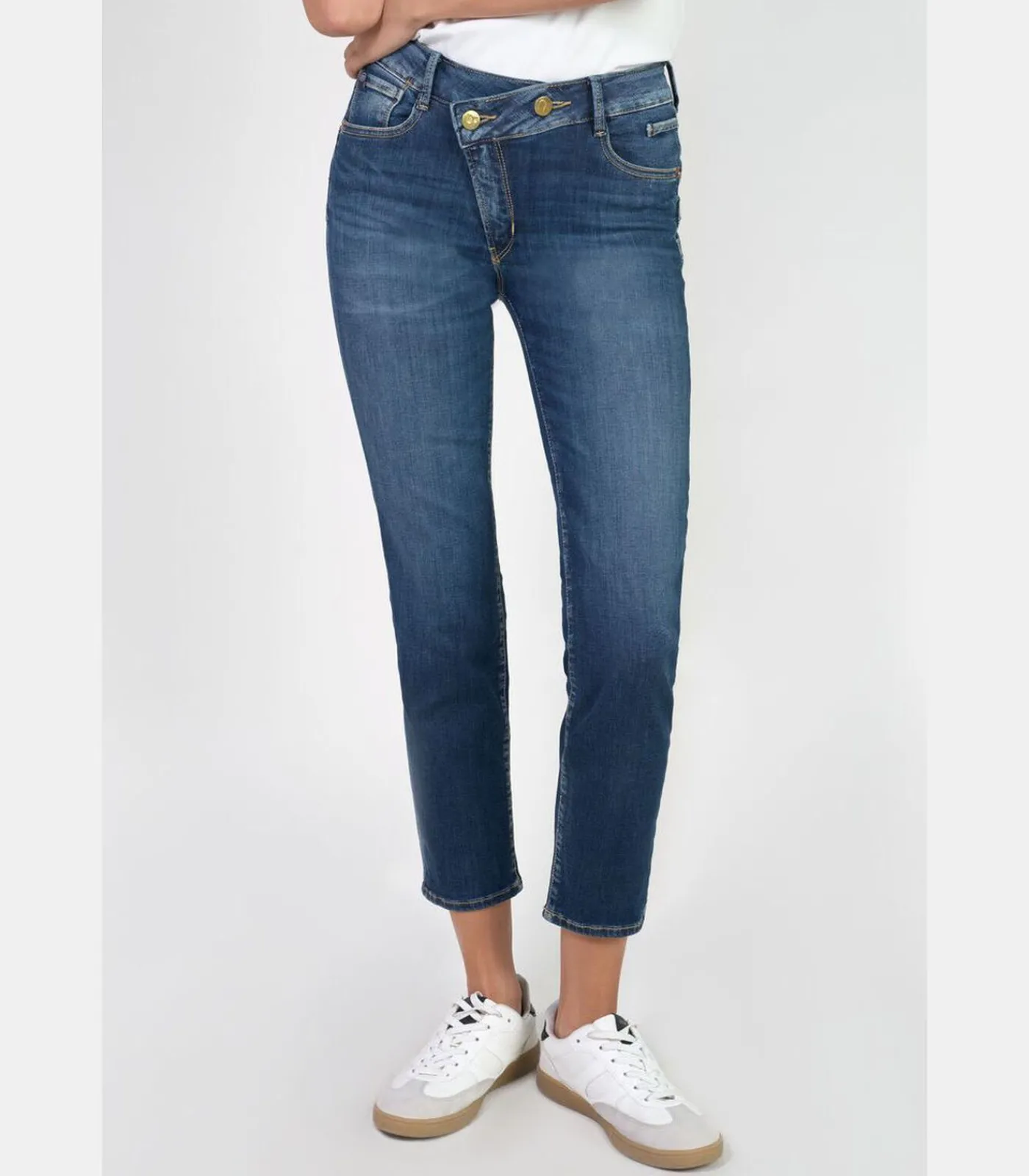 Le Temps des Cerises Jeans push-up regular hoge taille PULP, 7/8 blue Best