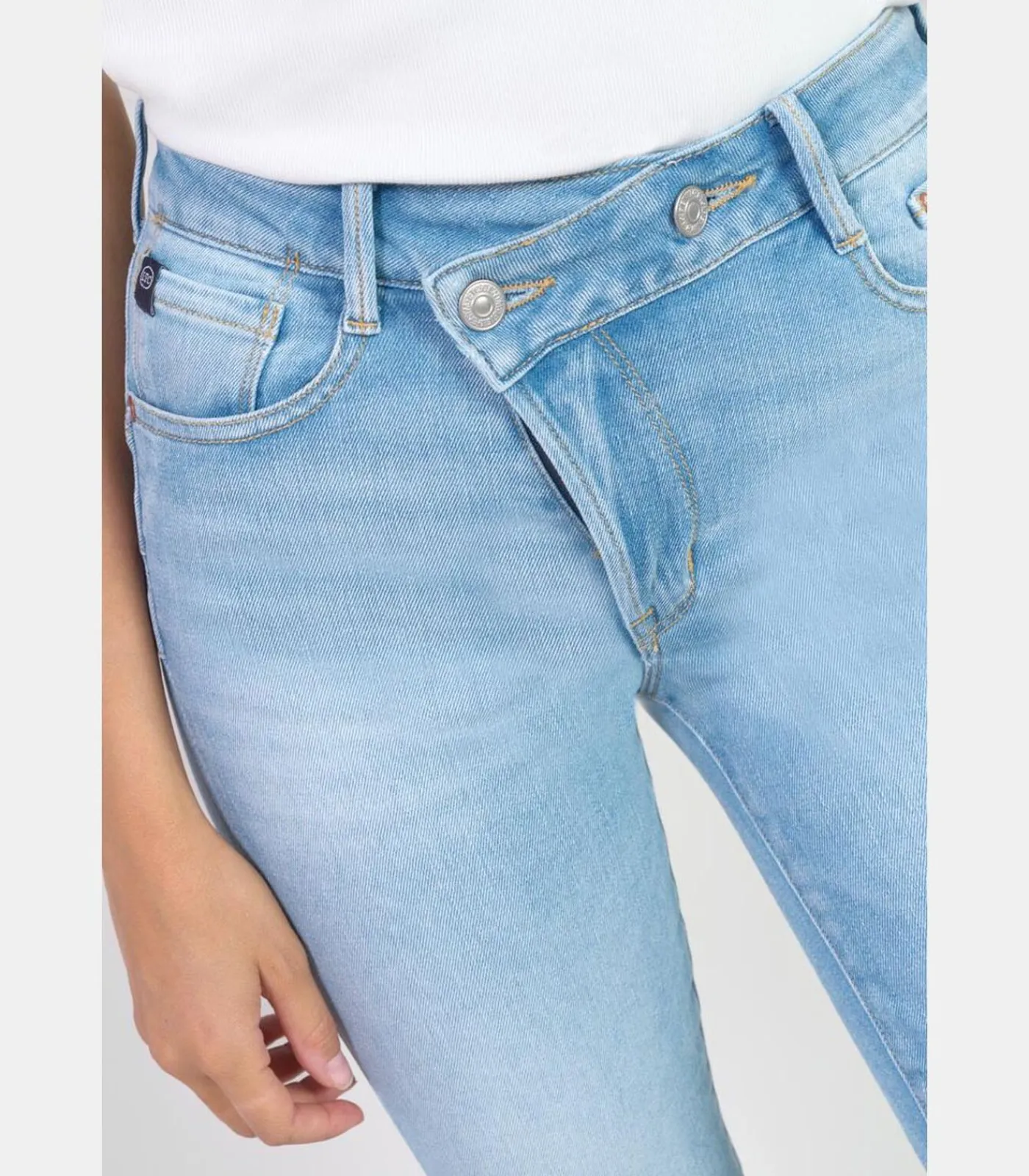 Le Temps des Cerises Jeans push-up regular hoge taille PULP, 7/8 blue Sale