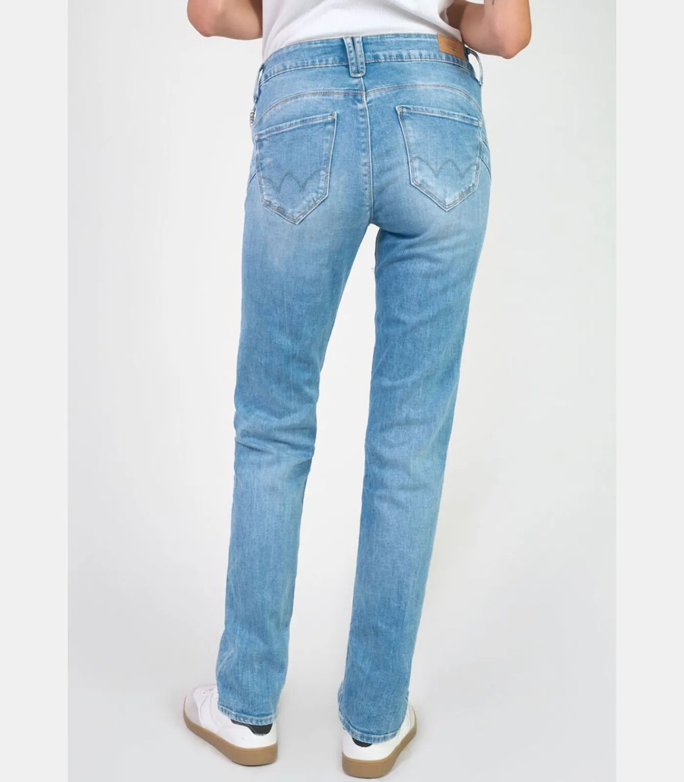 Le Temps des Cerises Jeans push-up regular hoge taille PULP, lengte 34 blue New