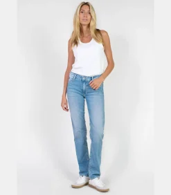 Le Temps des Cerises Jeans push-up regular hoge taille PULP, lengte 34 blue New