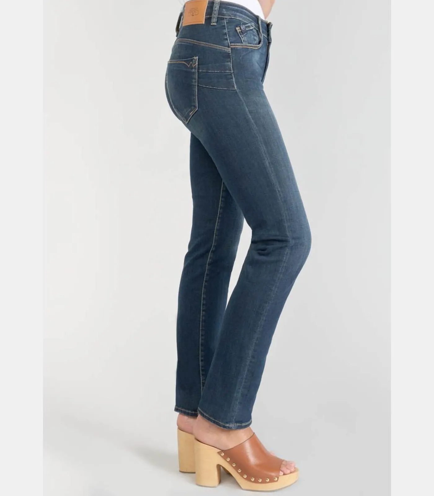 Le Temps des Cerises Jeans push-up regular hoge taille PULP, lengte 34 blue New