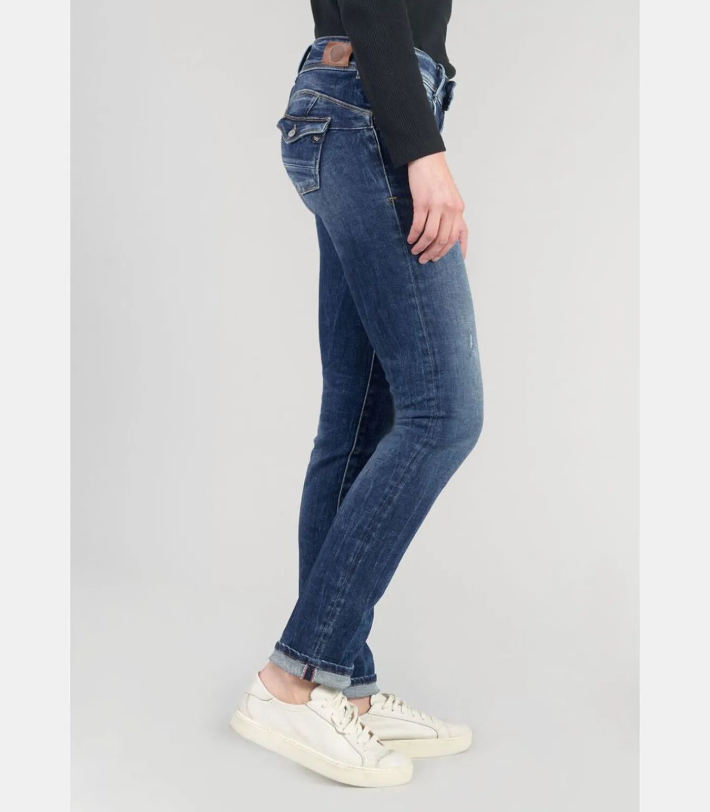 Le Temps des Cerises Jeans push-up regular PULP, lengte 34 blue Sale