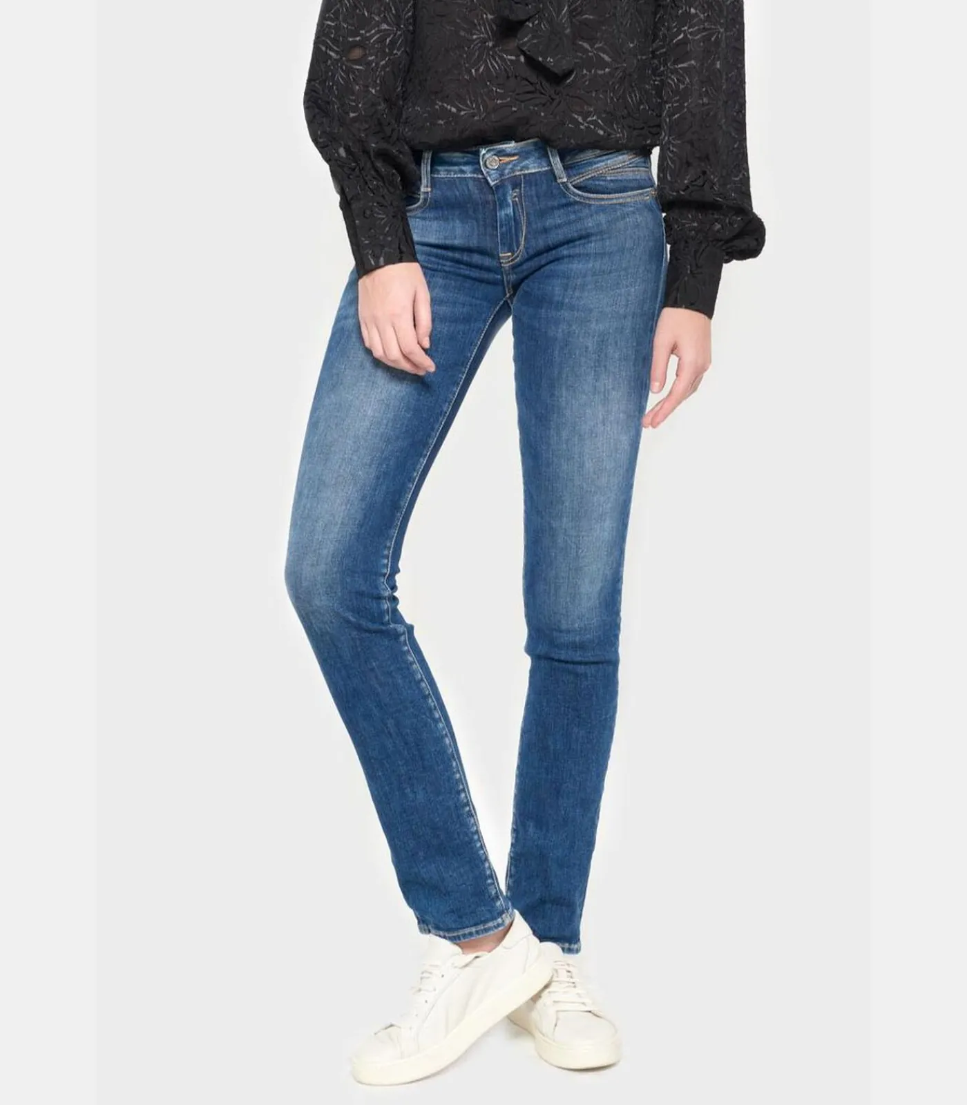 Le Temps des Cerises Jeans push-up regular PULP, lengte 34 blue Hot