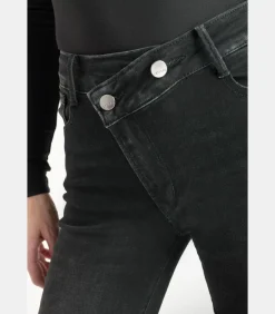 Le Temps des Cerises Jeans push-up regular PULP, 7/8 black Discount