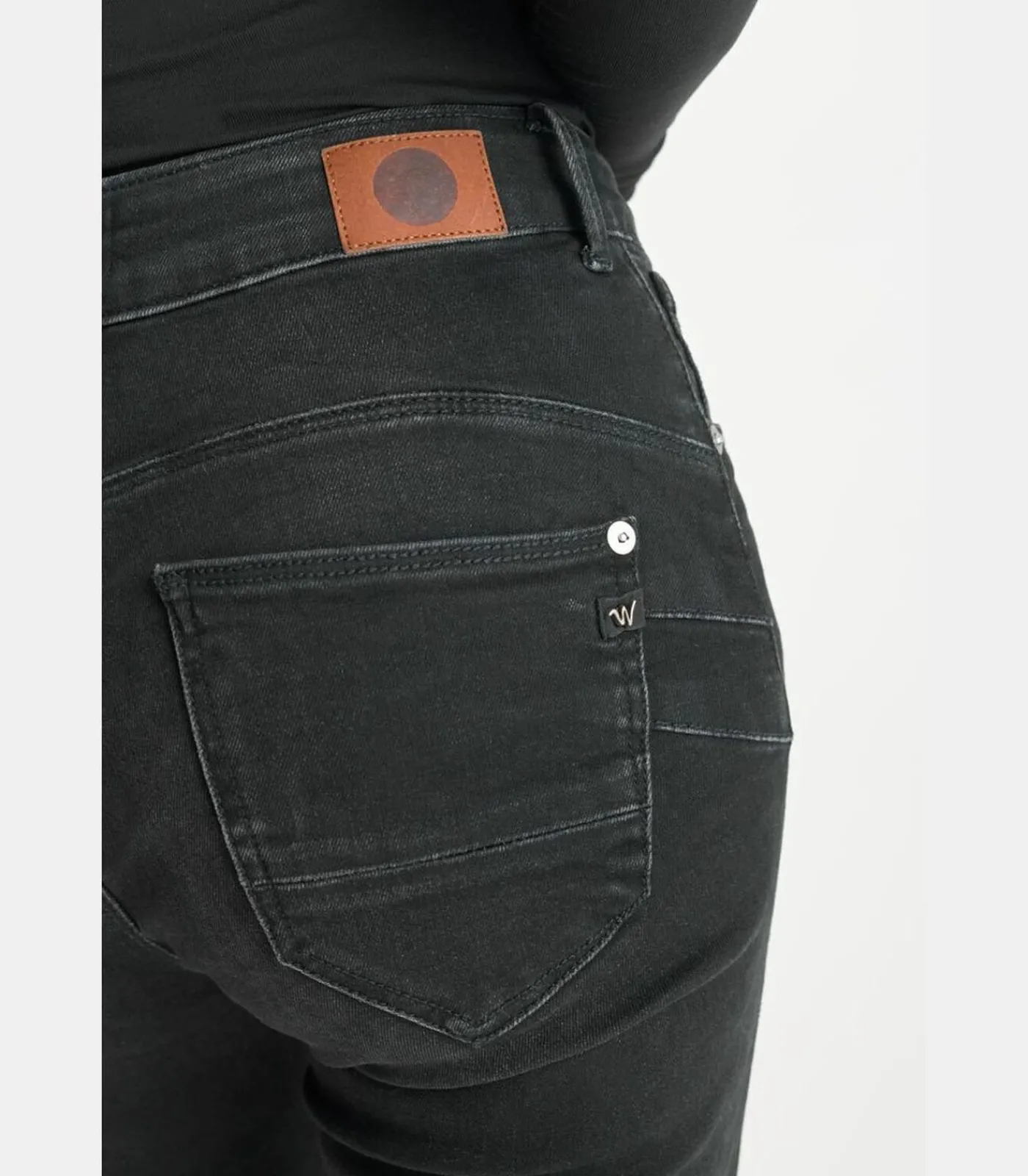 Le Temps des Cerises Jeans push-up regular PULP, 7/8 black Discount