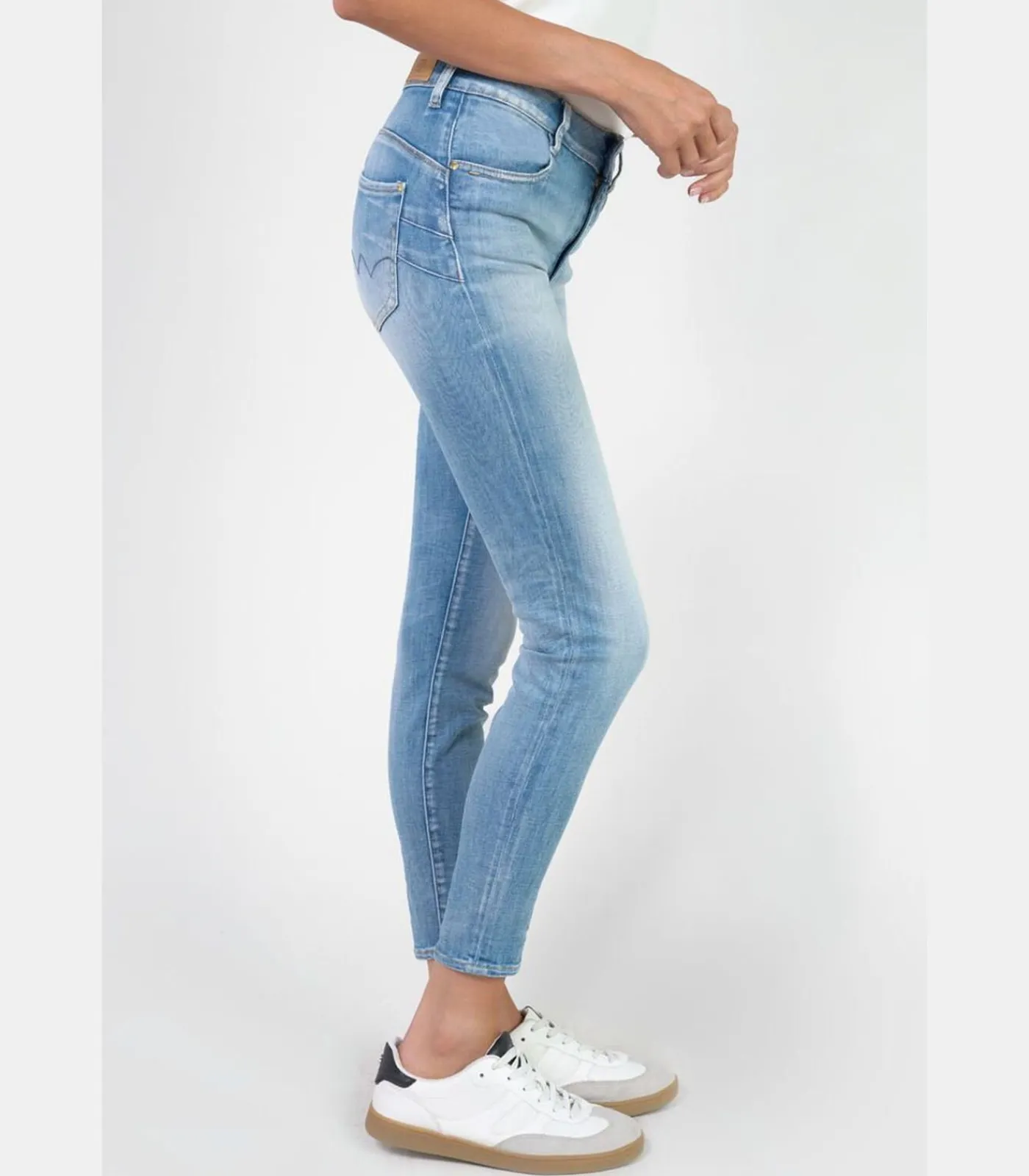 Le Temps des Cerises Jeans push-up slim hoge taille PULP, 7/8 blue New