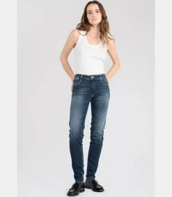 Le Temps des Cerises Jeans push-up slim hoge taille PULP, lengte 34 blue Clearance