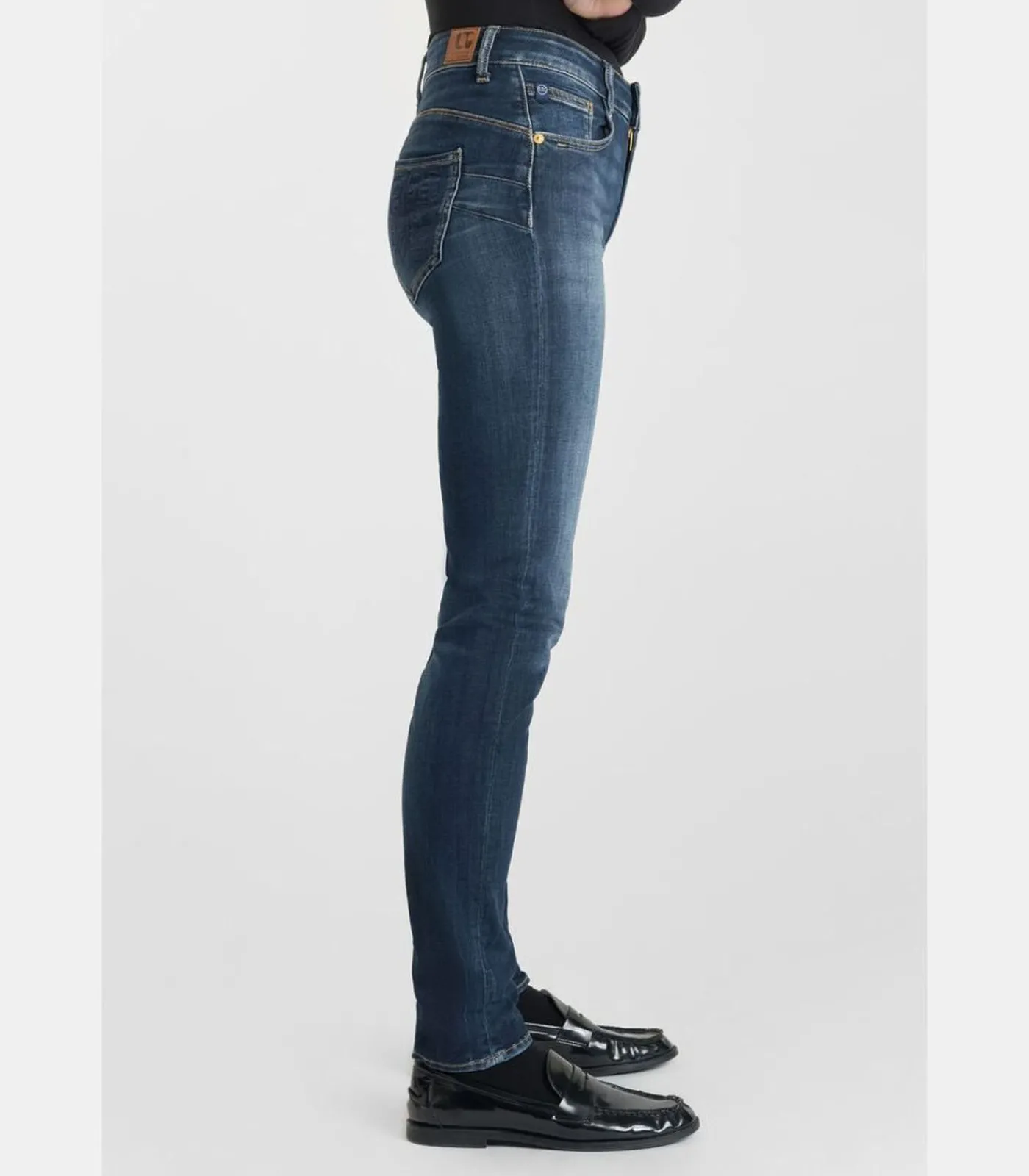 Le Temps des Cerises Jeans push-up slim hoge taille PULP, lengte 34 blue Outlet