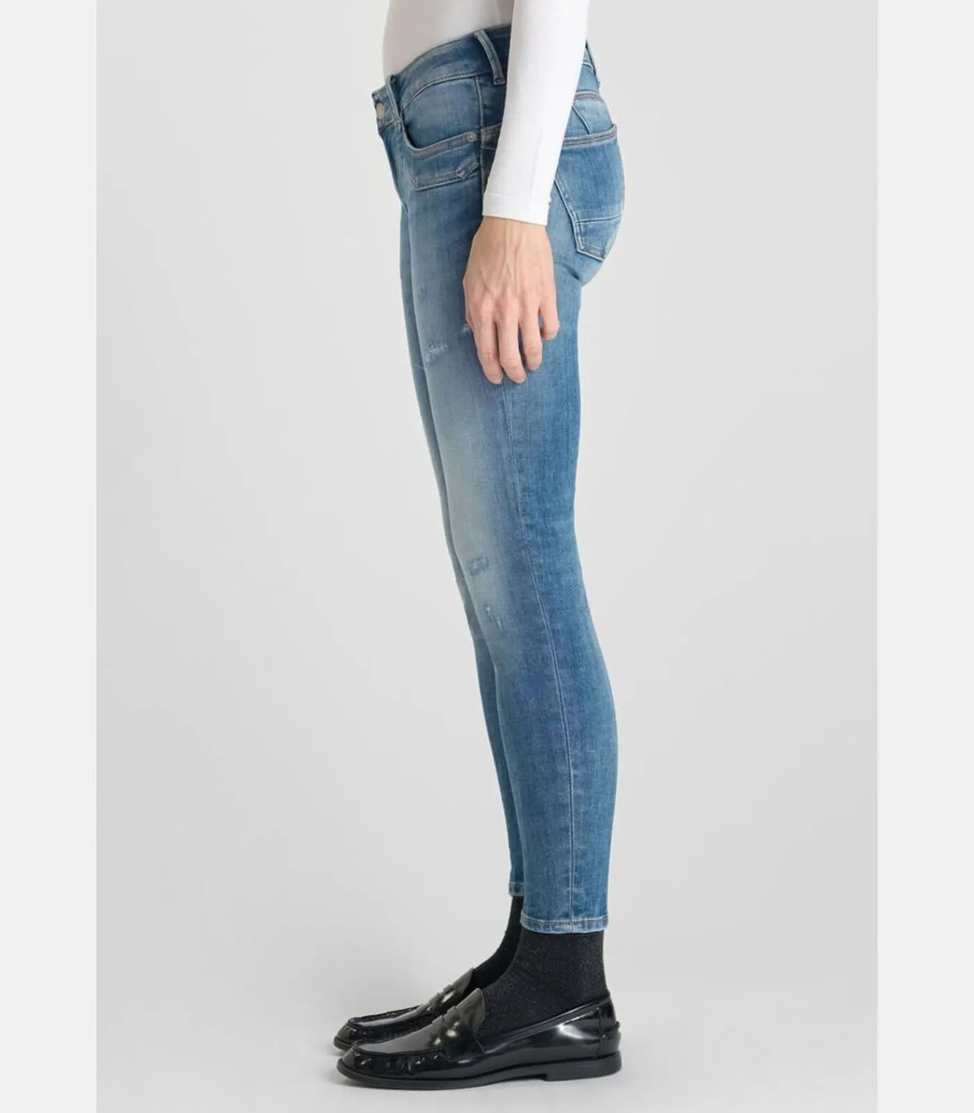 Le Temps des Cerises Jeans push-up slim PULP, 7/8 blue Sale
