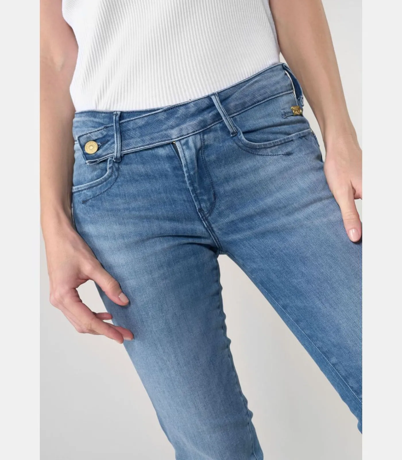 Le Temps des Cerises Jeans push-up slim PULP, 7/8 blue Discount