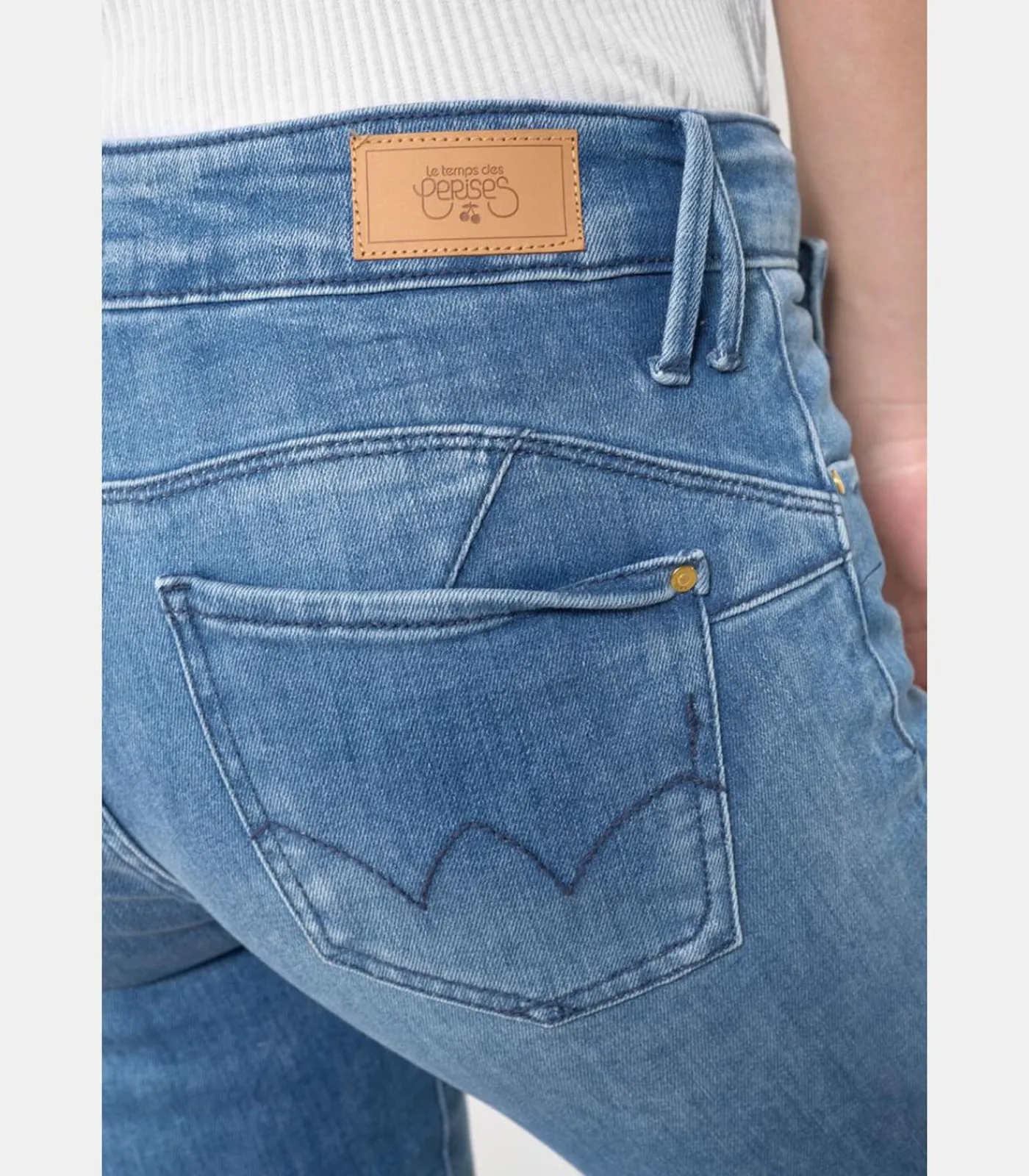Le Temps des Cerises Jeans push-up slim PULP, 7/8 blue Discount