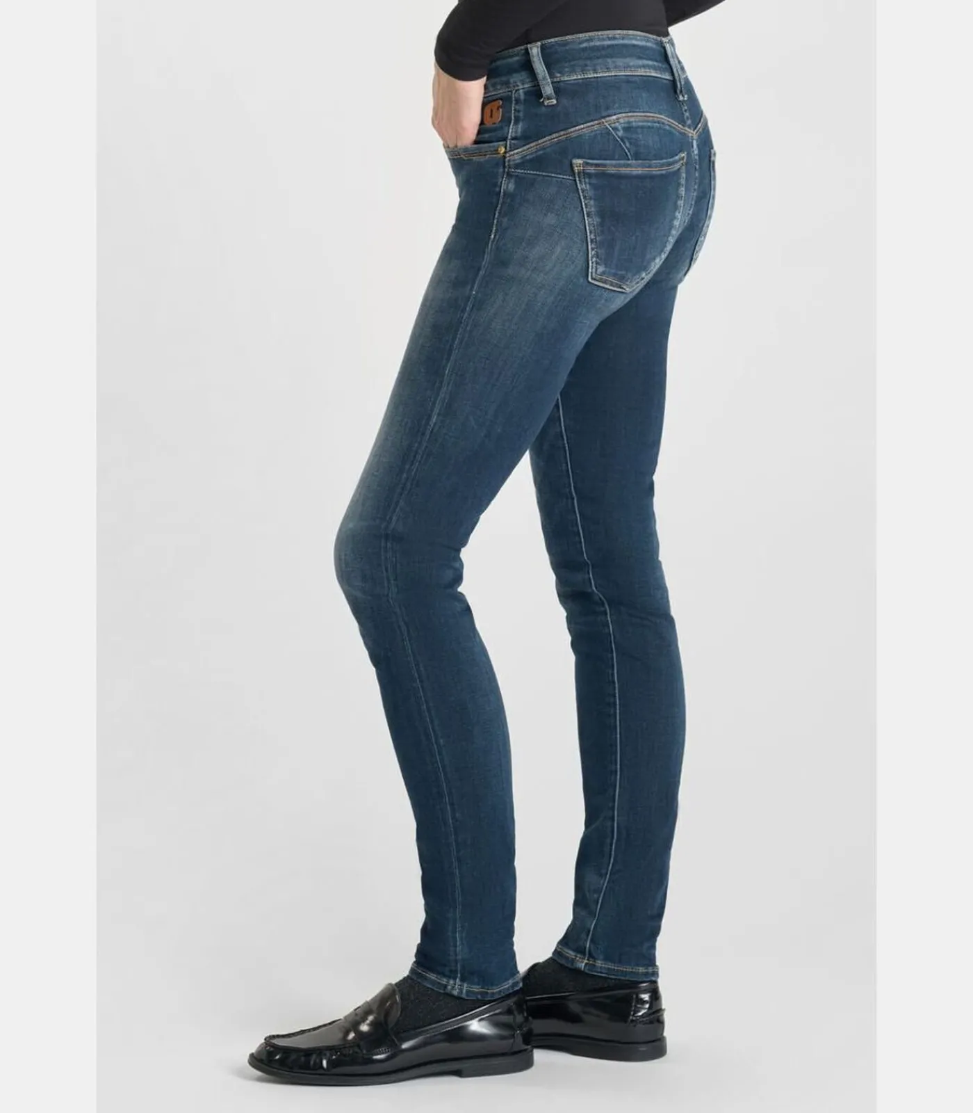 Le Temps des Cerises Jeans push-up slim PULP, lengte 34 blue Outlet