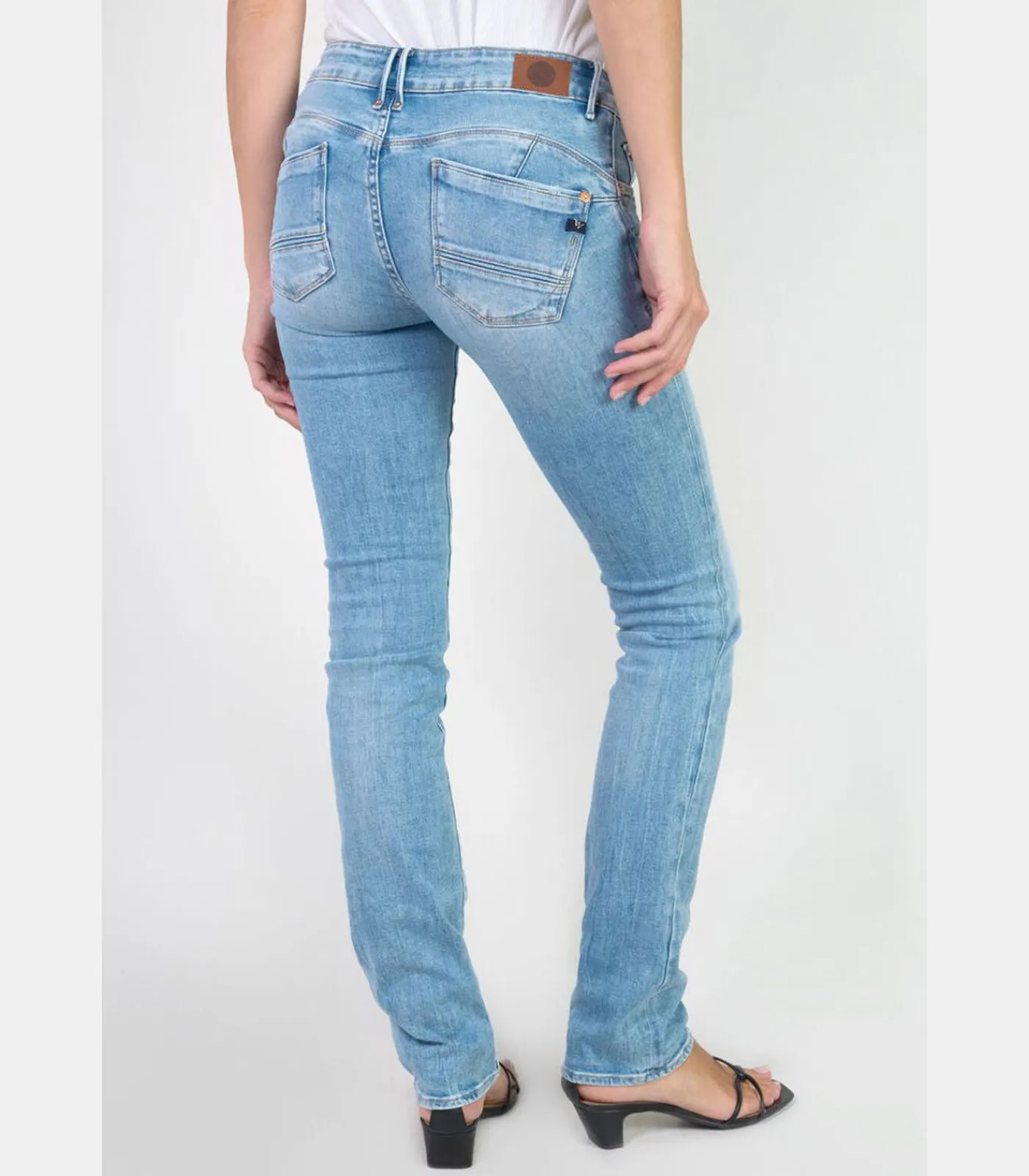 Le Temps des Cerises Jeans push-up slim PULP, lengte 34 blue Outlet