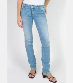 Le Temps des Cerises Jeans push-up slim PULP, lengte 34 blue Outlet