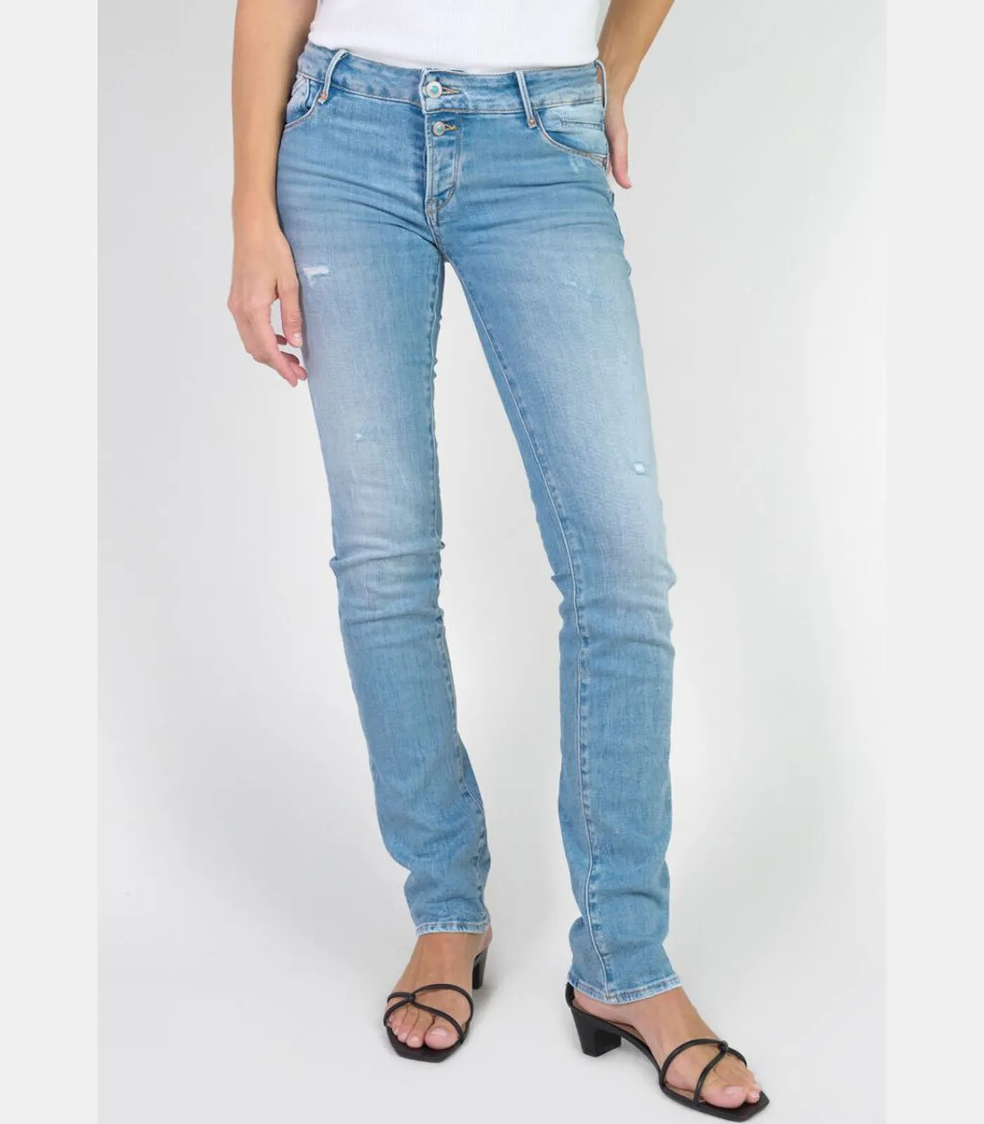 Le Temps des Cerises Jeans push-up slim PULP, lengte 34 blue Outlet