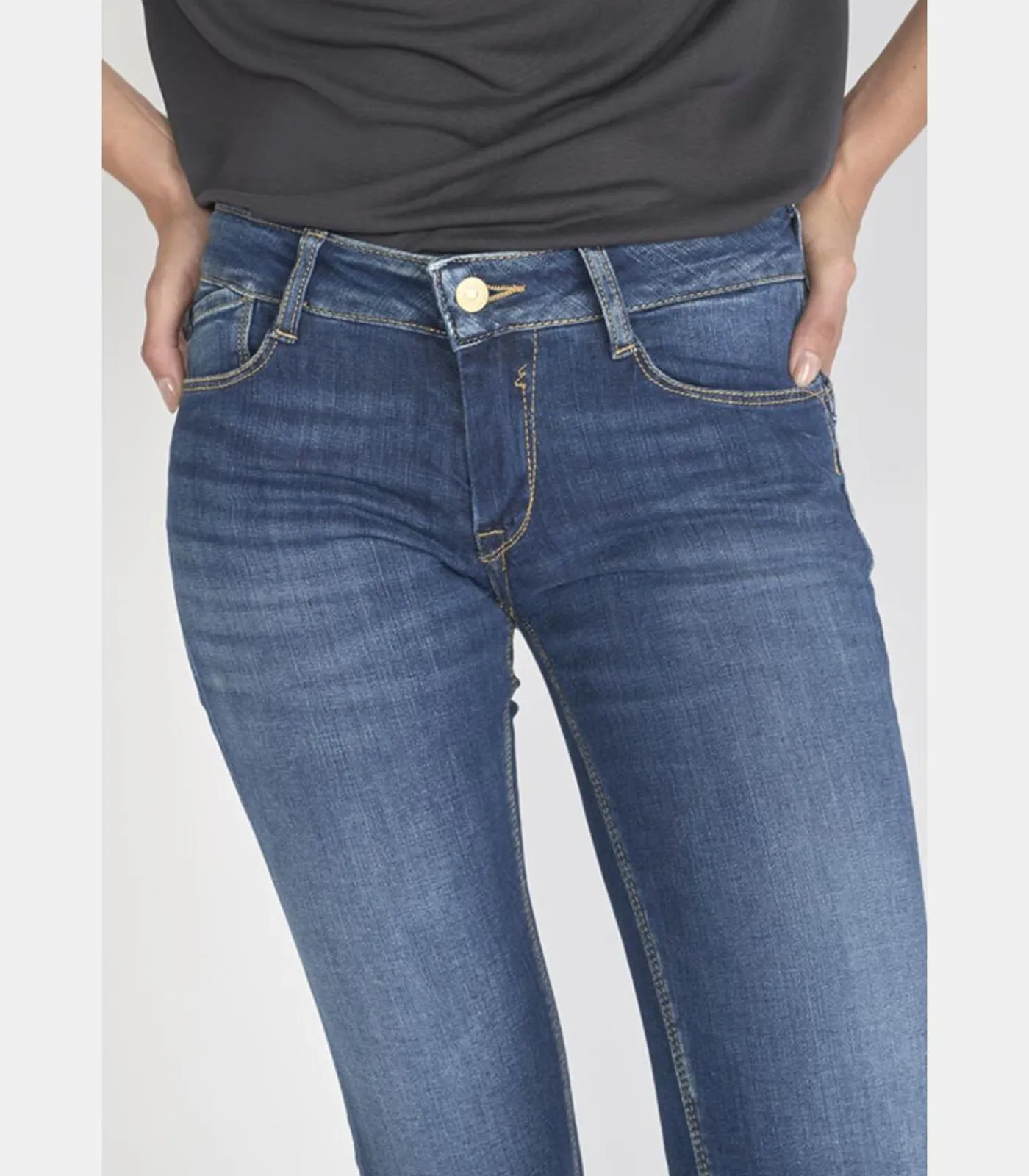 Le Temps des Cerises Jeans push-up slim PULP, lengte 34 blue Hot