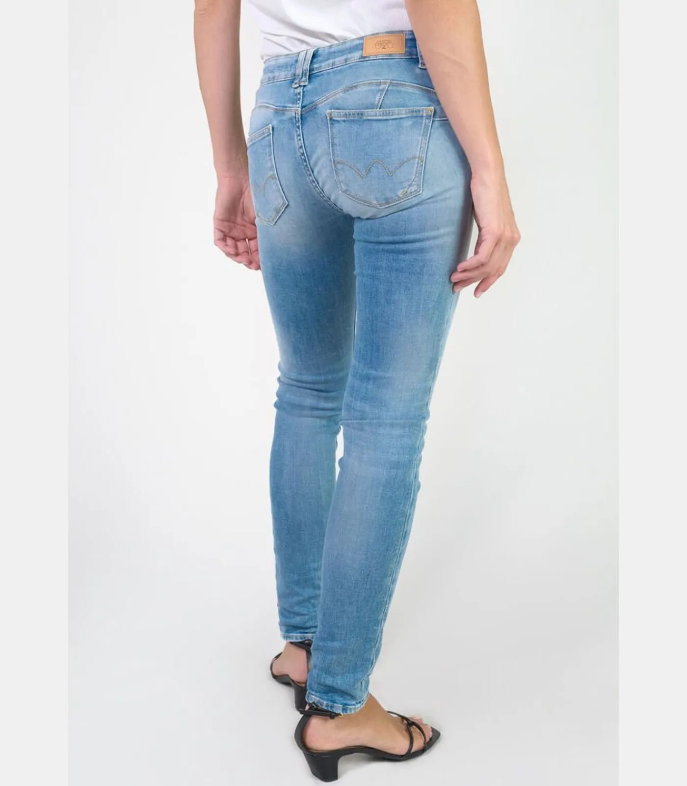 Le Temps des Cerises Jeans push-up slim PULP, lengte 34 blue