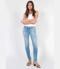 Le Temps des Cerises Jeans push-up slim PULP, lengte 34 blue
