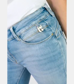 Le Temps des Cerises Jeans push-up slim PULP, lengte 34 blue