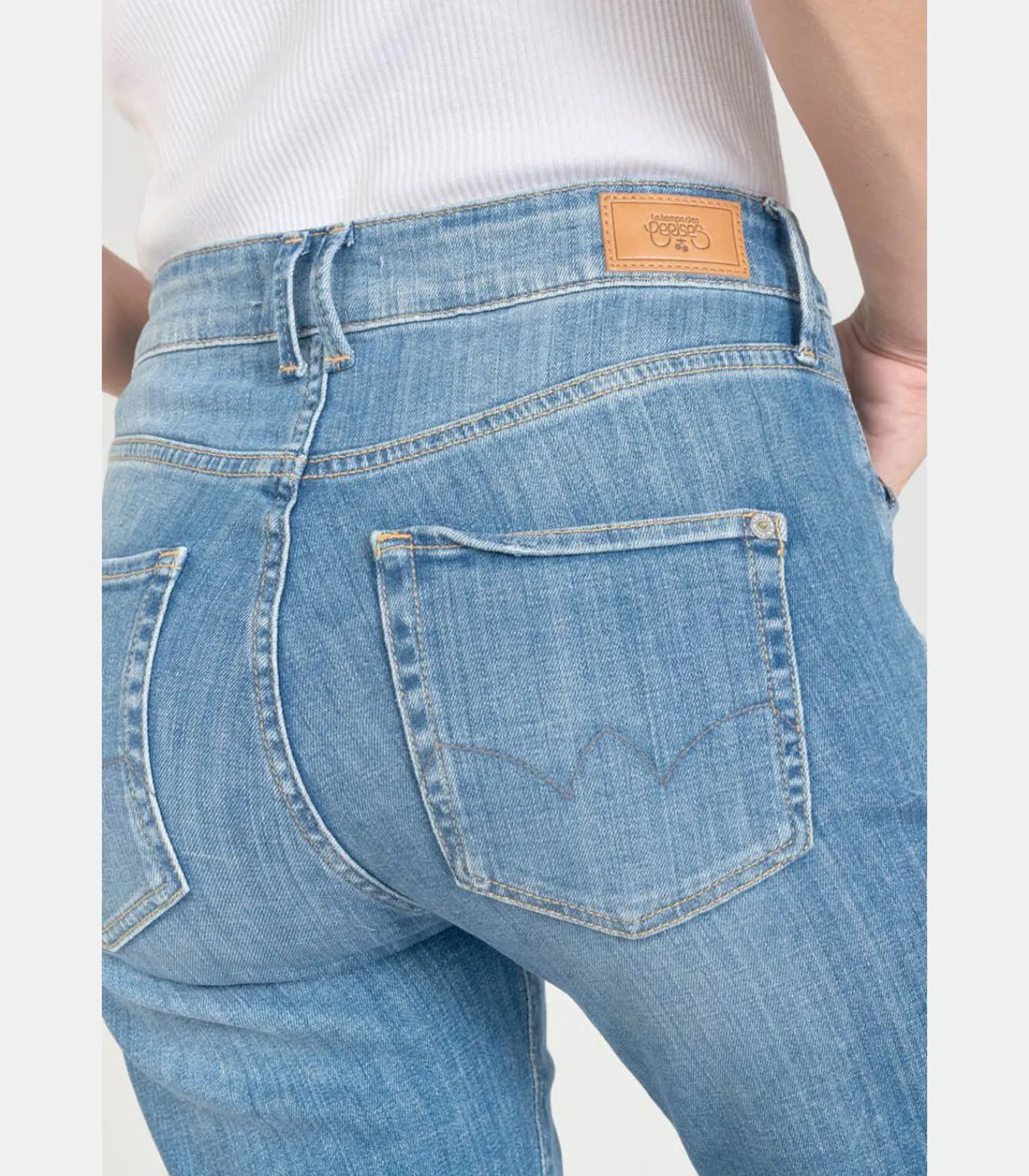 Le Temps des Cerises Jeans regular Pricilia, 7/8 blue Discount