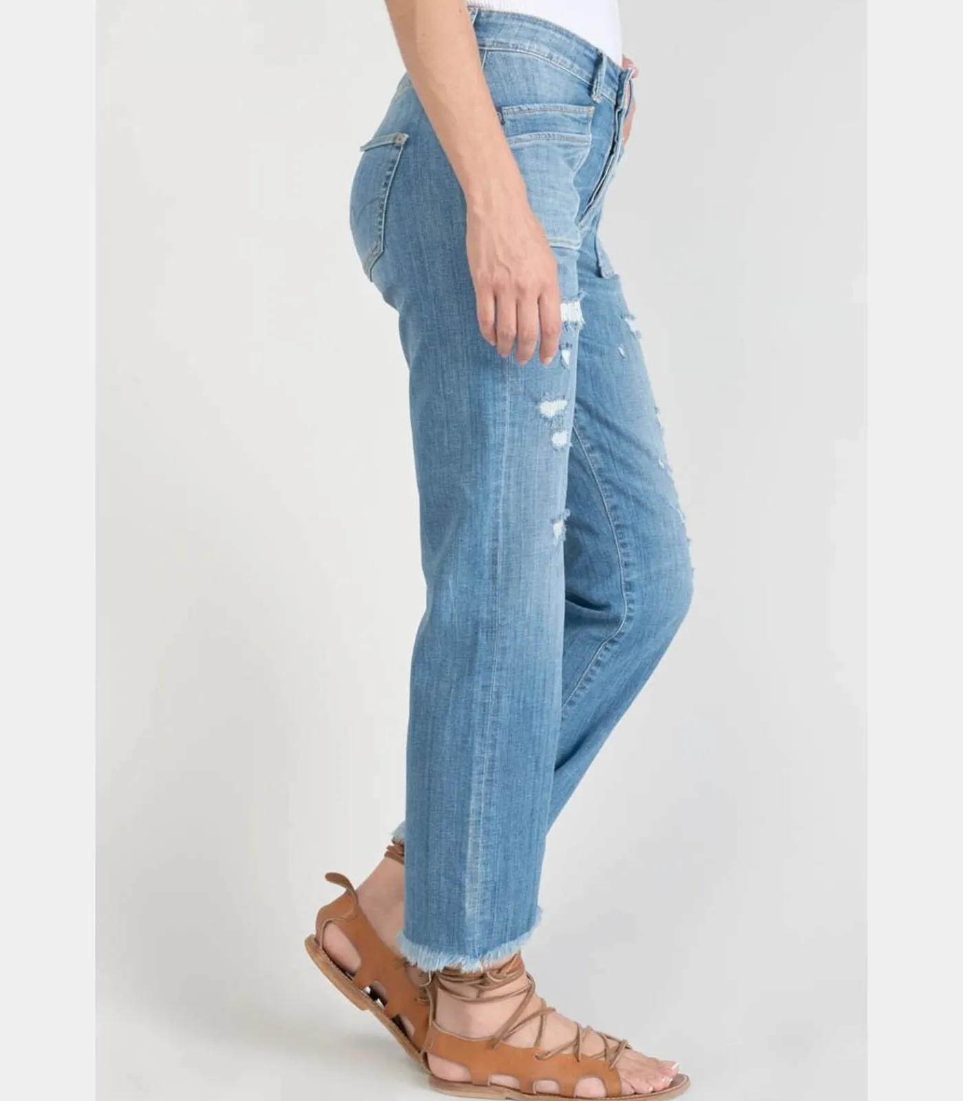 Le Temps des Cerises Jeans regular Pricilia, 7/8 blue Discount