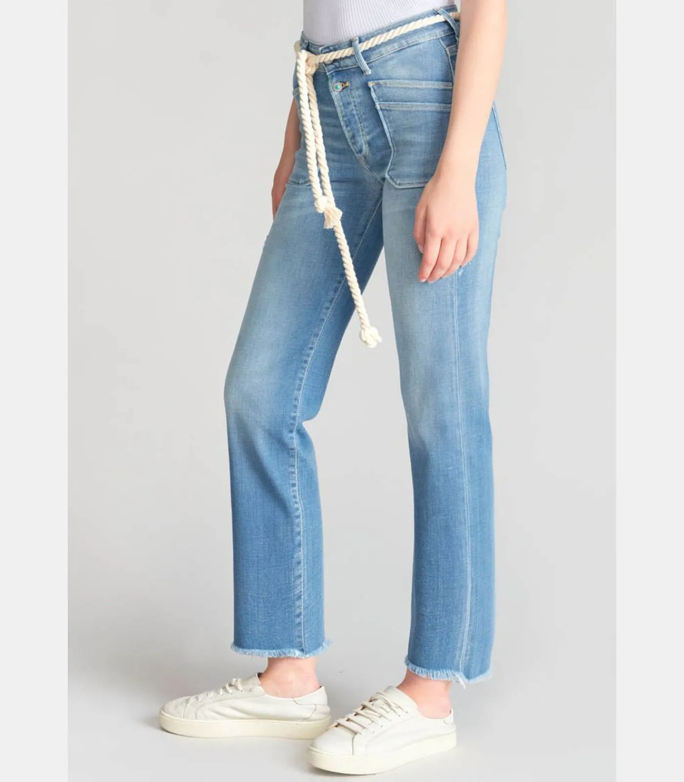 Le Temps des Cerises Jeans regular Pricilia, 7/8 blue New