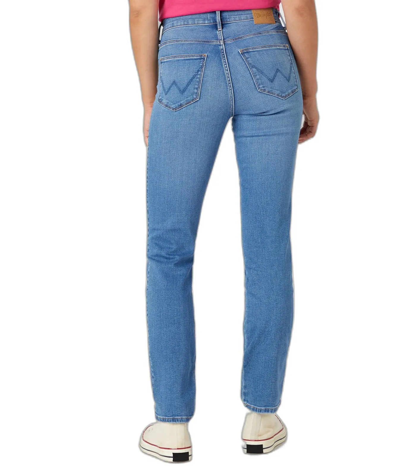 Wrangler Jeans slanke pasvorm voor dames blue Online