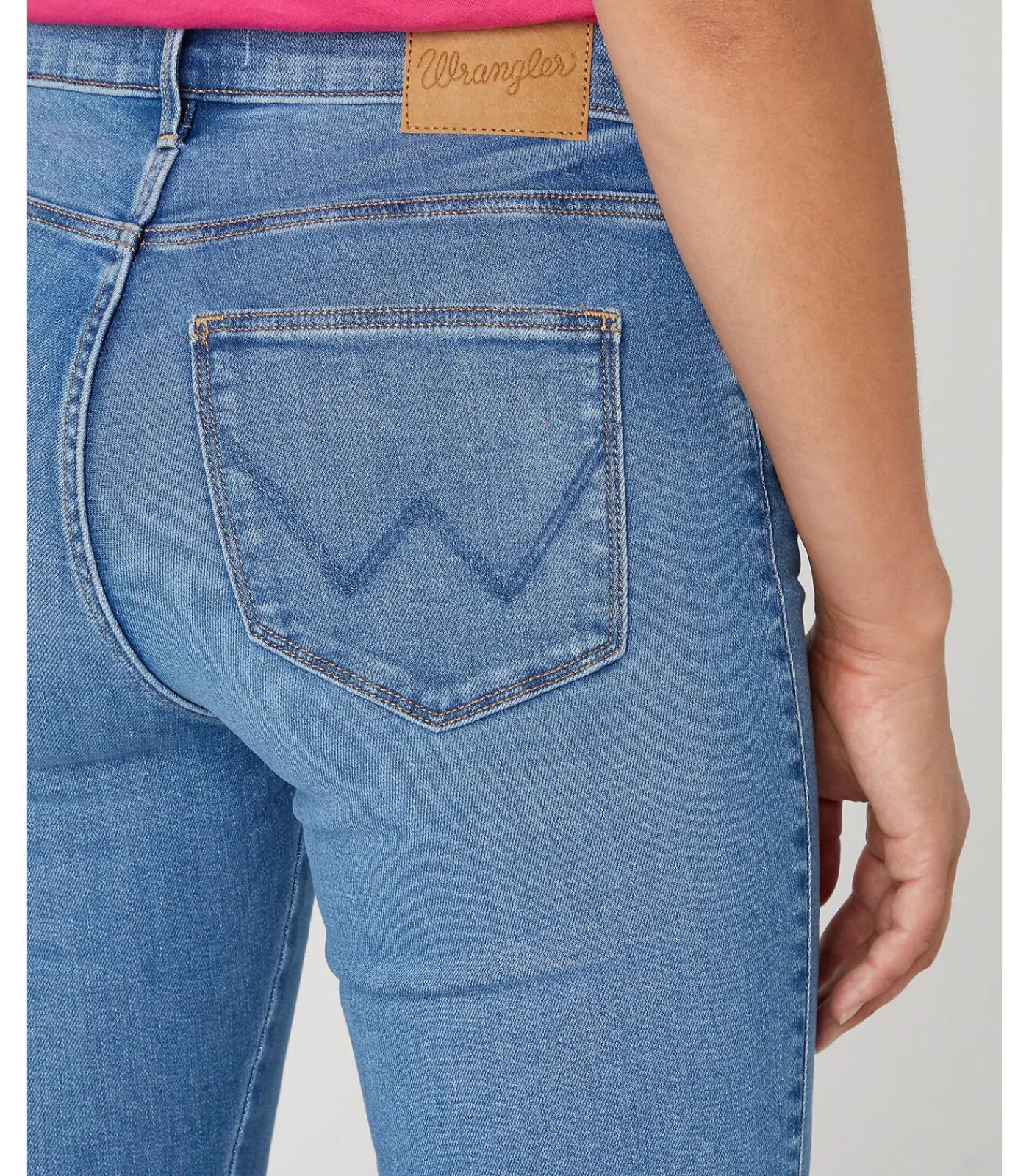 Wrangler Jeans slanke pasvorm voor dames blue Online