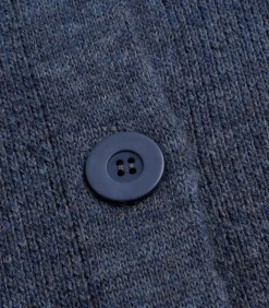 Marie Méro Jeanskleurige cape met knoopsluiting blueJeans Outlet