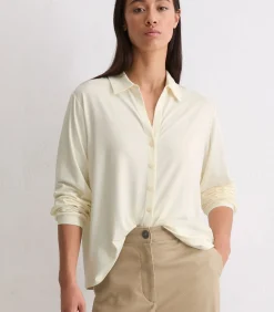 Marc O'Polo Jersey blouse los white Hot