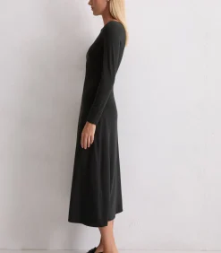 Marc O'Polo Jersey jurk A-vorm black Clearance