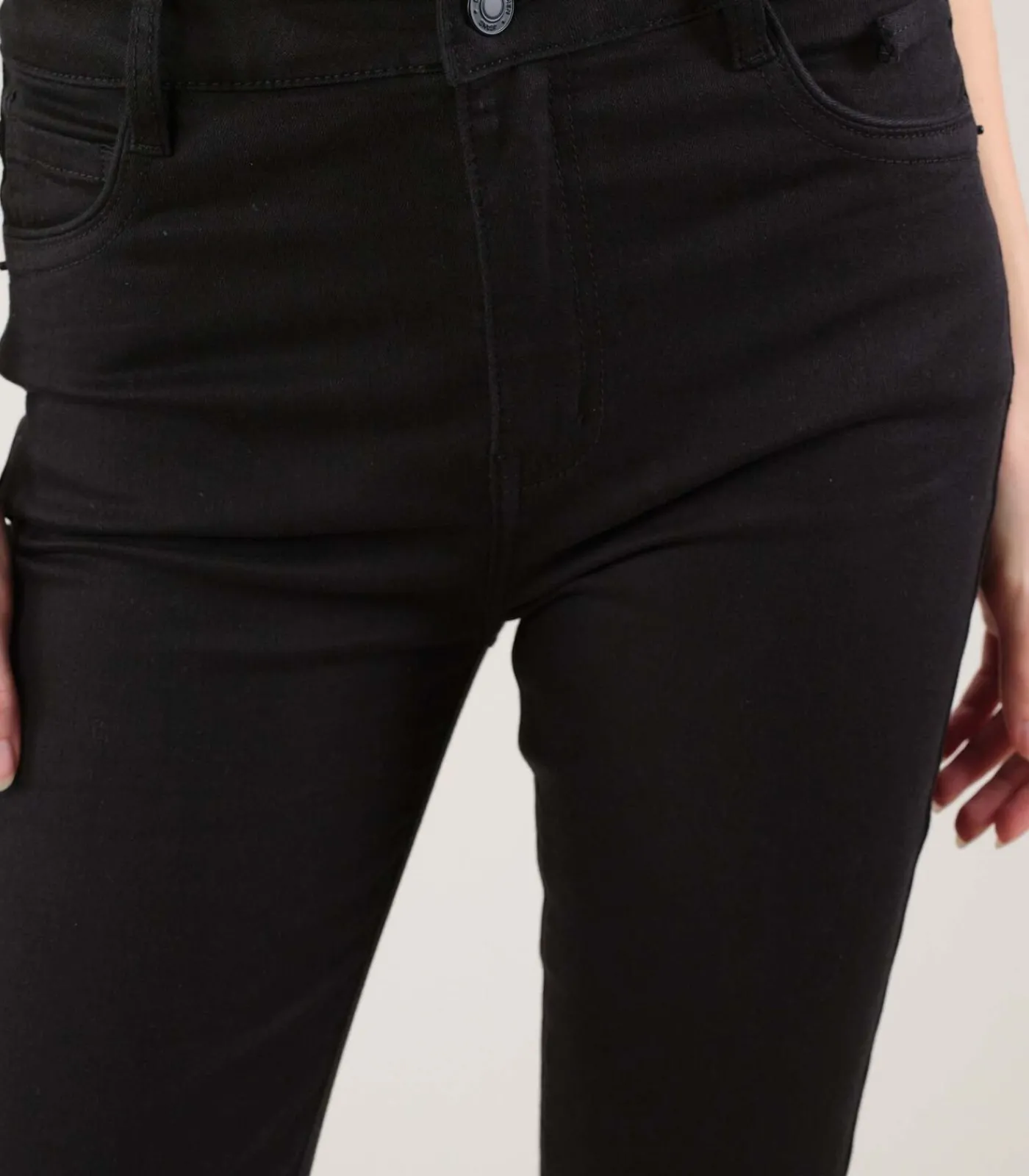 Deeluxe JESS - Slim-fit jeans voor dames black