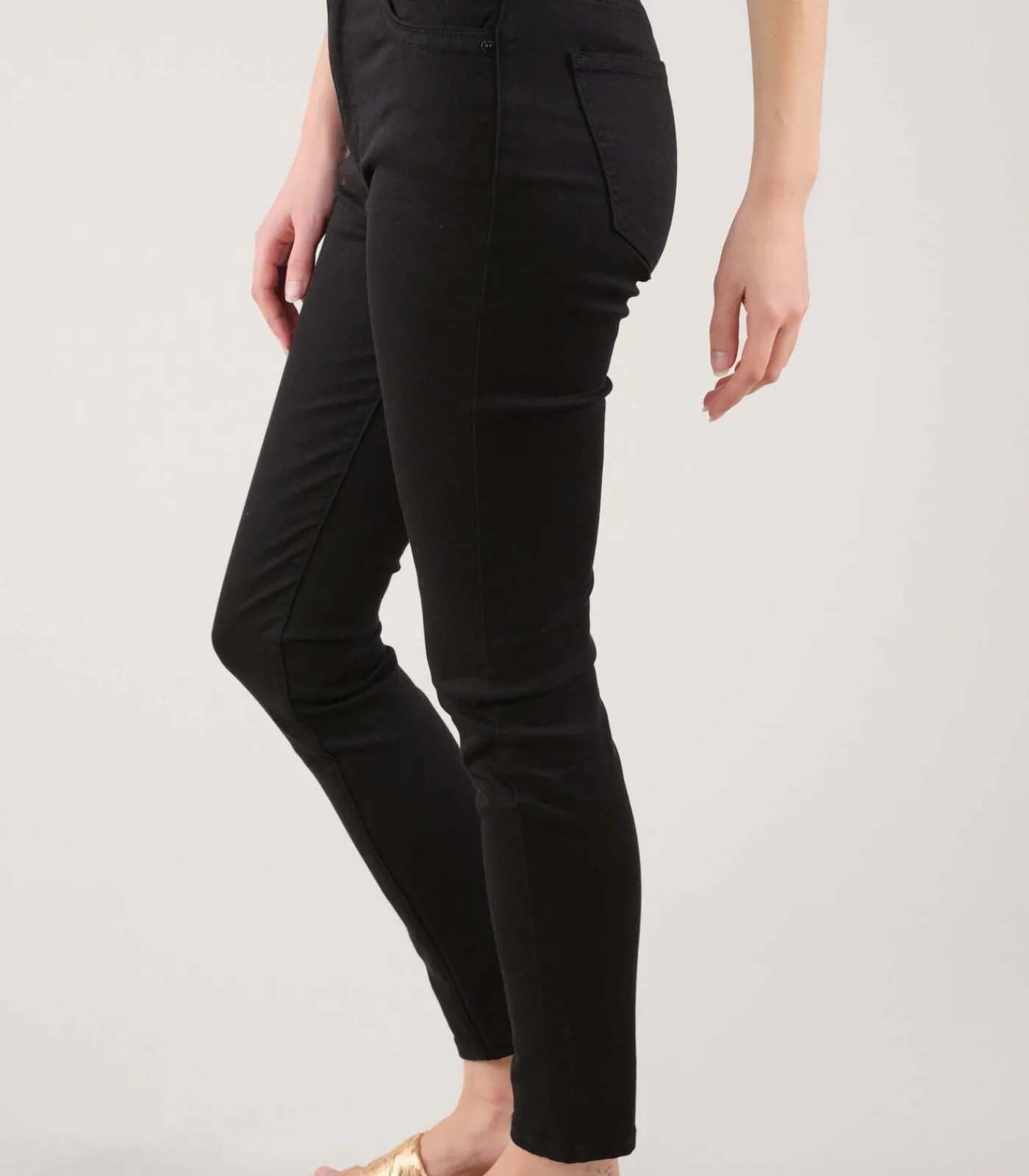 Deeluxe JESS - Slim-fit jeans voor dames black
