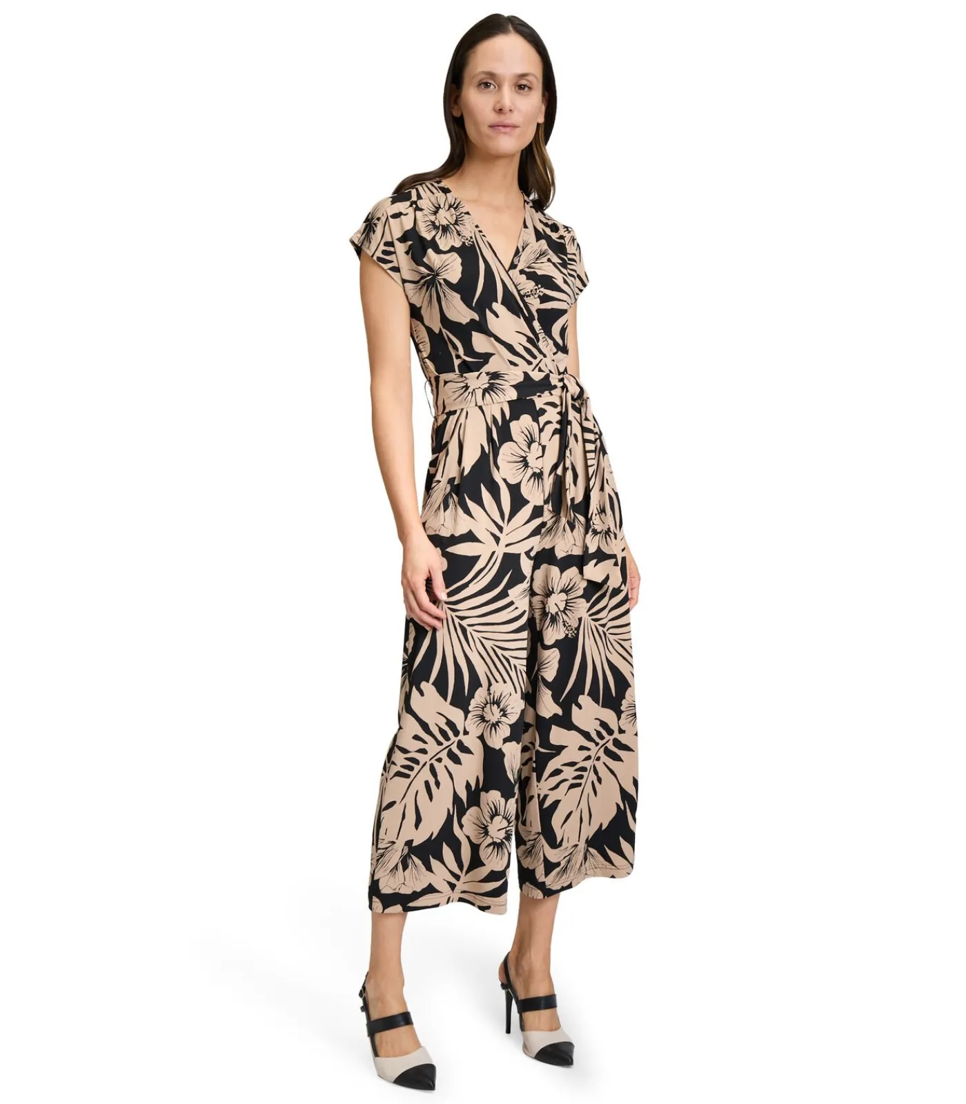 Betty Barclay Jumpsuit blackMulticolor/beige Discount